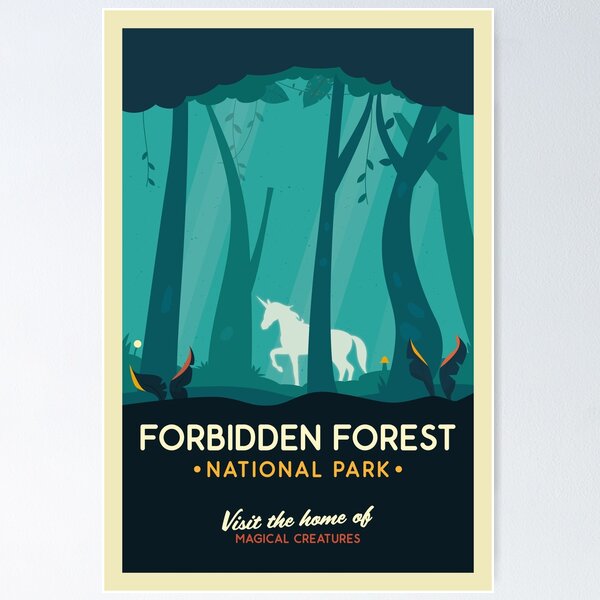 Item preview, Forbidden Forest National Park: Visit the Home of Magical Creatures designed and sold by magrodanny.