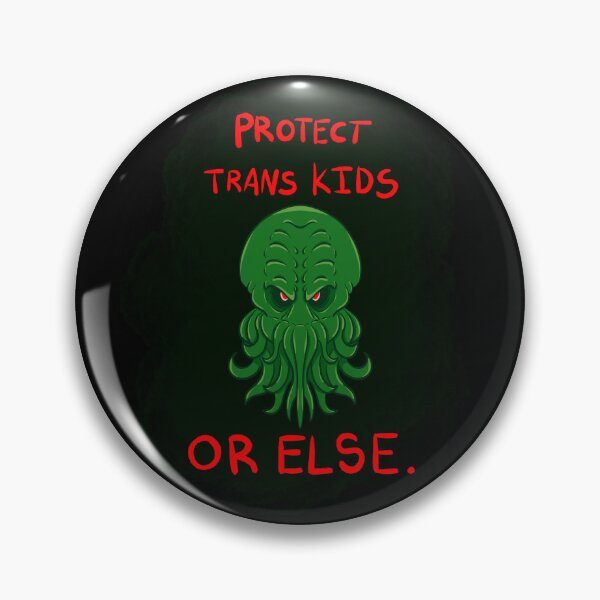 Item preview, Cthulhu: Protect trans kids designed and sold by Billy-the-Kit.