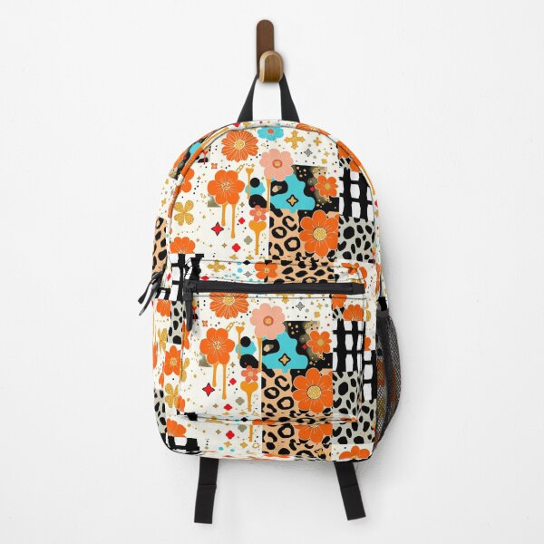Item preview, Abstract floral Patchwork designed and sold by Roxburylane.