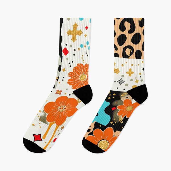 Item preview, Abstract floral Patchwork  designed and sold by Roxburylane.