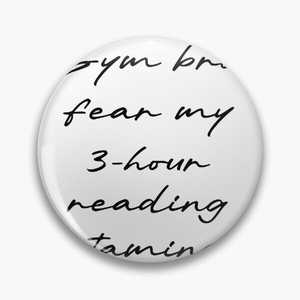 Item preview, Gym bros fear my 3-hour reading stamina designed and sold by Ninjacatoff.