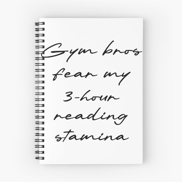 Item preview, Gym bros fear my 3-hour reading stamina designed and sold by Ninjacatoff.