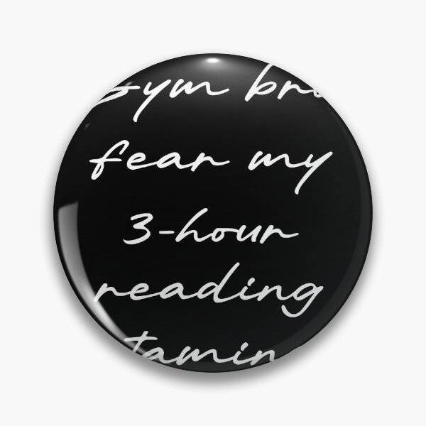 Item preview, Gym bros fear my 3-hour reading stamina designed and sold by Ninjacatoff.