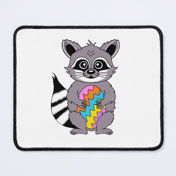 Item preview, Easter Humor Raccoon designed and sold by Sartoris Art.