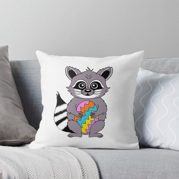 Item preview, Easter Humor Raccoon designed and sold by Sartoris Art.