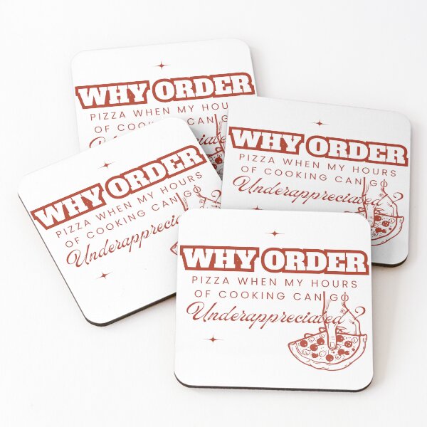 Item preview, Why Order Pizza When my Hours of Cooking can go Underappreciated? designed and sold by Retro-Reverie.
