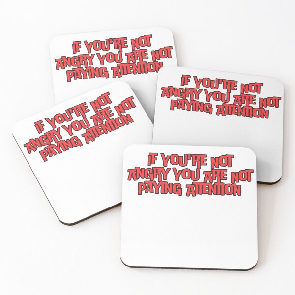 Item preview,  If You're Not Angry You Are Not Paying Attention designed and sold by ladylalitafanta.