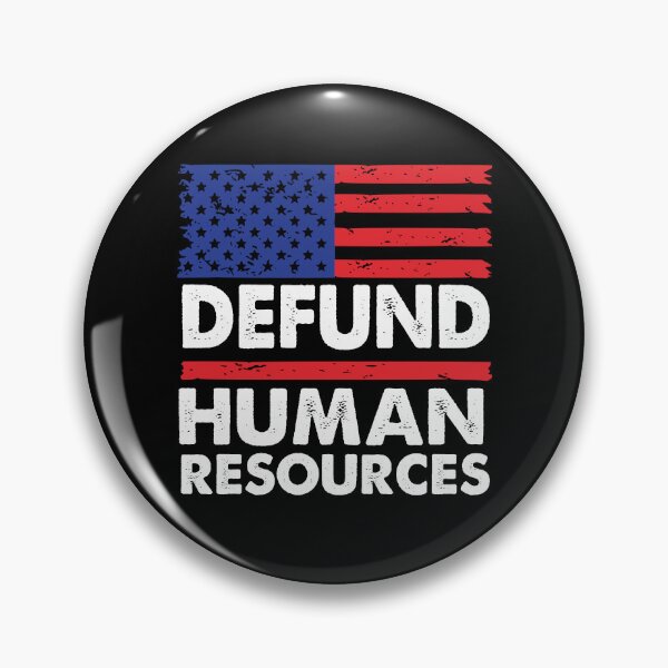 Item preview, Defund Human Resources - Distressed USA FLAG  designed and sold by Smix Pixels.