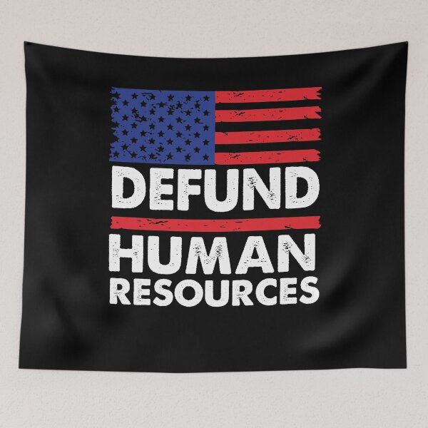 Item preview, Defund Human Resources - Distressed USA FLAG  designed and sold by Smix Pixels.