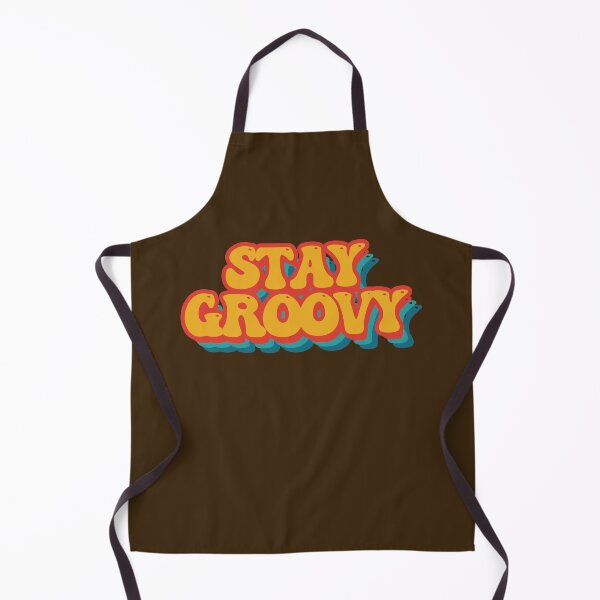 Item preview, Stay Groovy Hippie Font Quote designed and sold by HotHibiscus.
