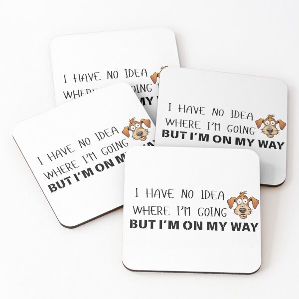 Item preview, Lost but Confident - Funny Dog designed and sold by Snicker-Designs.