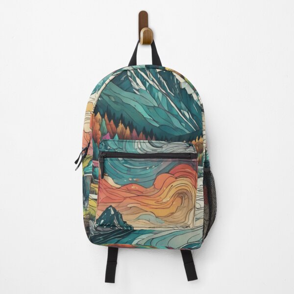 Item preview, Rocky Mountains camp site designed and sold by DesignerChic111.