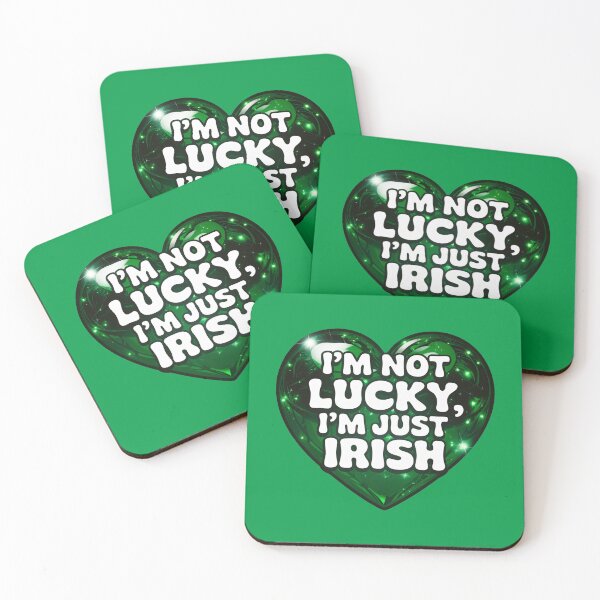 Item preview, Born Lucky, Born Irish designed and sold by Delemore Art.