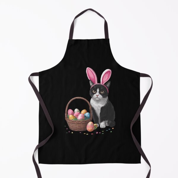 Item preview, Easter Day Cat Bunny Ears Eggs Graphic Men Women Kids Funny designed and sold by diyoor.