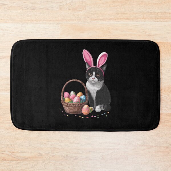Item preview, Easter Day Cat Bunny Ears Eggs Graphic Men Women Kids Funny designed and sold by diyoor.