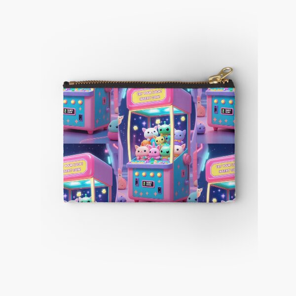 Item preview, Kawaii Claw Machine Arcade | Cute Pastel Plushie Grabber Digital Art designed and sold by OPURA.