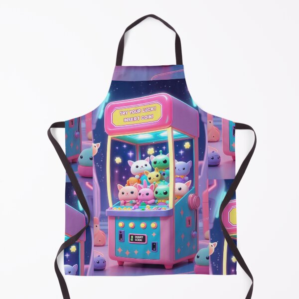 Item preview, Kawaii Claw Machine Arcade | Cute Pastel Plushie Grabber Digital Art designed and sold by OPURA.