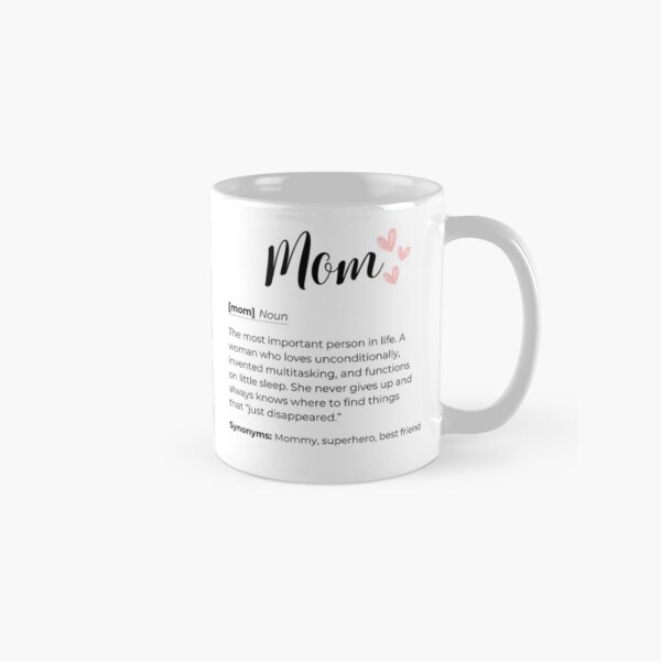 Artikel-Vorschau von Mom Definition – Funny & Heartwarming Gift for Mothers, designt und verkauft von SuperLifeShop.