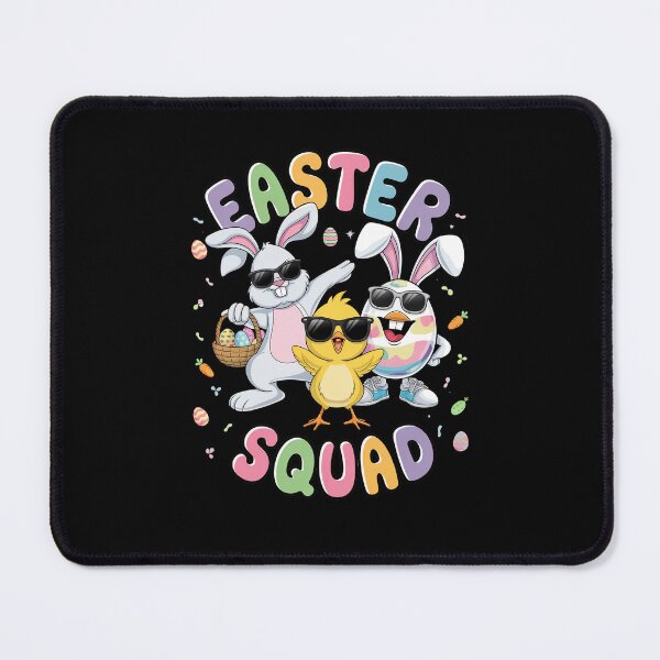 Item preview, Groovy Funny Rabbit Egg Chick Easter Squad Day Mens Boys Kid 1 designed and sold by diyoor.