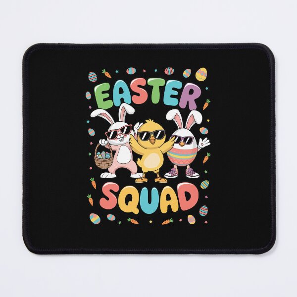 Item preview, Groovy Funny Rabbit Egg Chick Easter Squad Day Mens Boys Kid  designed and sold by diyoor.