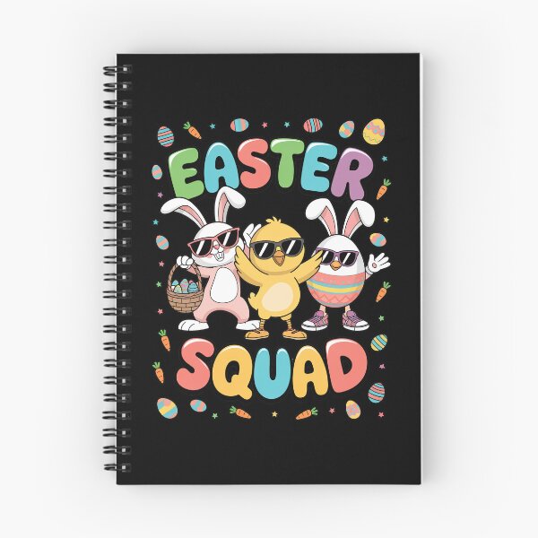 Item preview, Groovy Funny Rabbit Egg Chick Easter Squad Day Mens Boys Kid  designed and sold by diyoor.