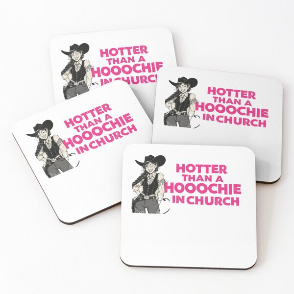 Item preview, Hotter Than a Hoochie in Church designed and sold by FitEnvy.