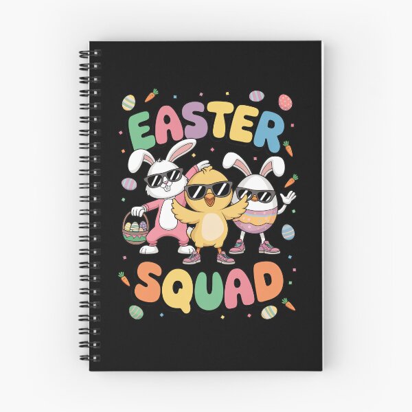 Item preview, Groovy Funny Rabbit Egg Chick Easter Squad Day Mens Boys Kid  designed and sold by diyoor.
