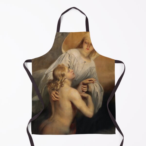 Item preview, An Angel Brings the Dead Body of Abel to Heaven by Edouard Dujardin designed and sold by InnerCitadel.