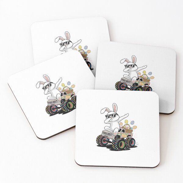 Item preview, Dabbing Bunny Happy Easter Monster Truck Lovers Kids Boys designed and sold by diyoor.