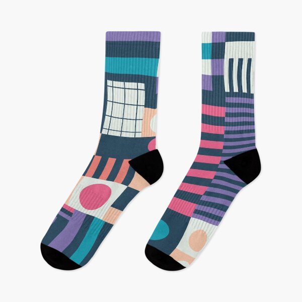 Item preview, Midnight Blocks - Electric Dreams designed and sold by designerham.