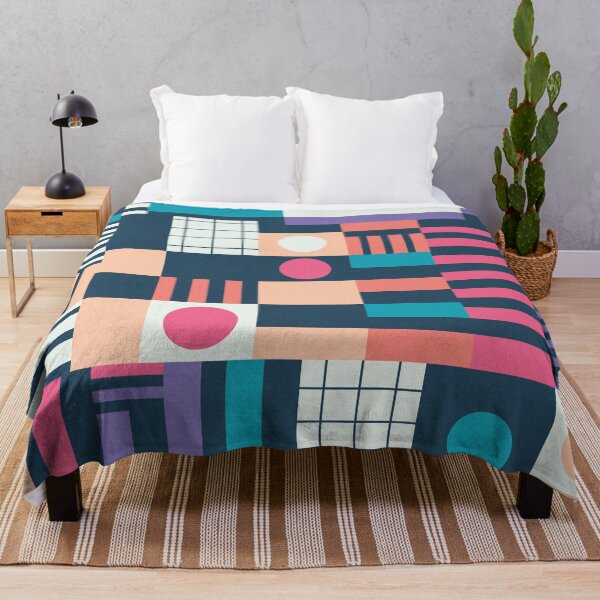 Item preview, Midnight Blocks - Electric Dreams designed and sold by designerham.