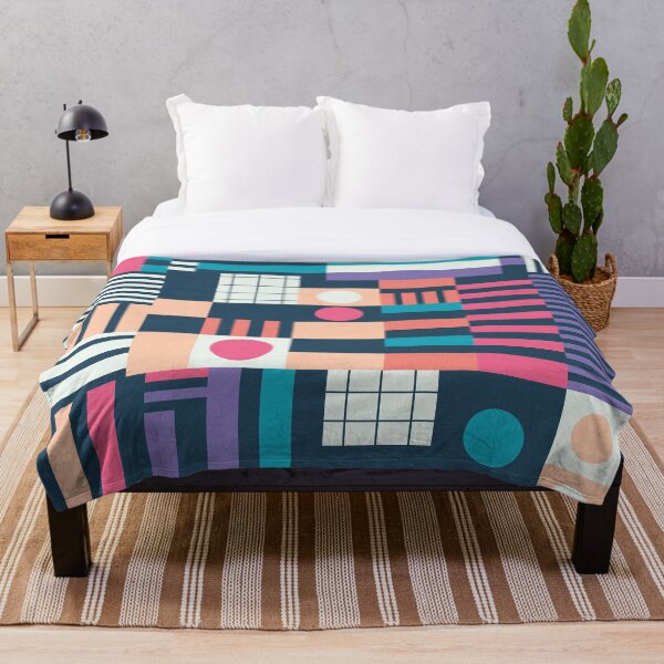 Item preview, Midnight Blocks - Electric Dreams designed and sold by designerham.