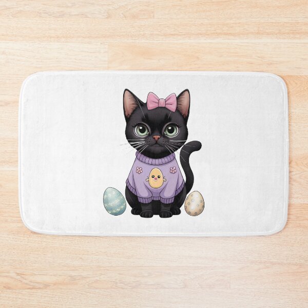 Item preview, Easter Day Cute Cat Bunny Ears Eggs Graphic Men Women Kids designed and sold by diyoor.