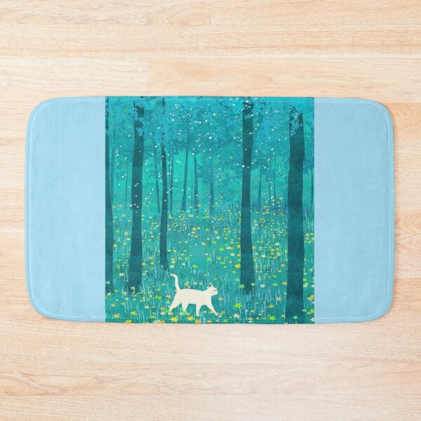 Item preview, Painting of cat in the forrest designed and sold by cherry by hs (coucou).