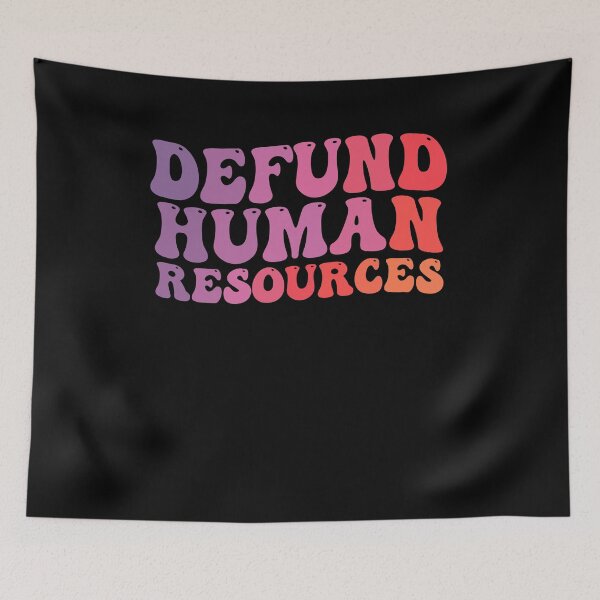 Item preview, Defund Human Resources -Groovy Wavy Vintage Font  designed and sold by Smix Pixels.