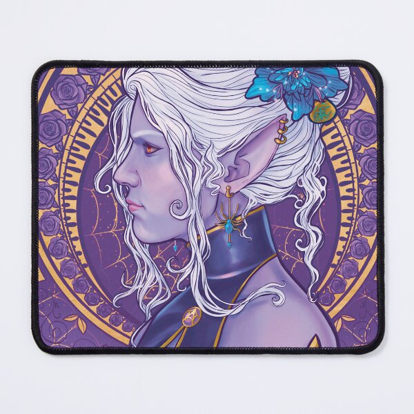 Item preview, Minthara Art Nouveau Purple and Gold Design designed and sold by IzzMizz.