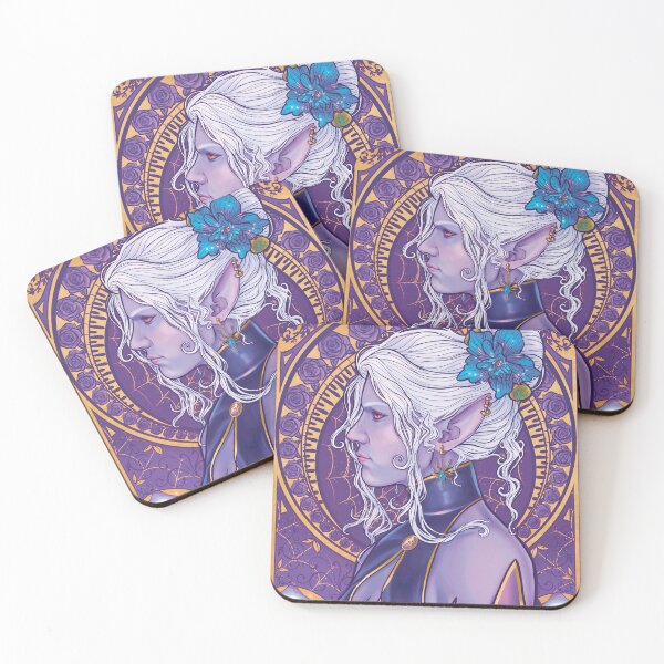 Item preview, Minthara Art Nouveau Purple and Gold Design designed and sold by IzzMizz.