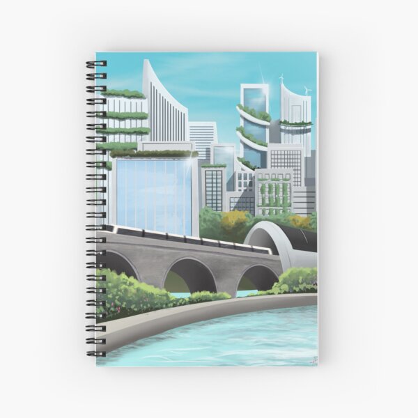 Aperçu de l'œuvre La Cité Utopique - Exclusivité Kickstarter créée et vendue par UtopiaSF.
