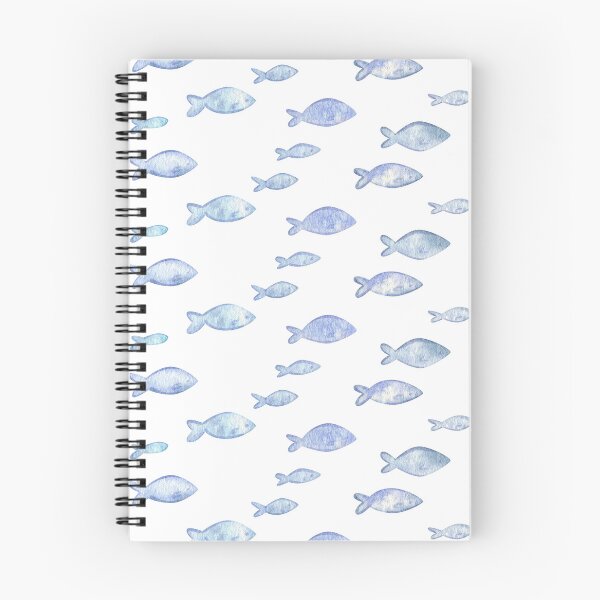 Item preview, lofi painted fish pattern designed and sold by cherry by hs (coucou).