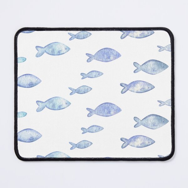 Item preview, lofi painted fish pattern designed and sold by cherry by hs (coucou).