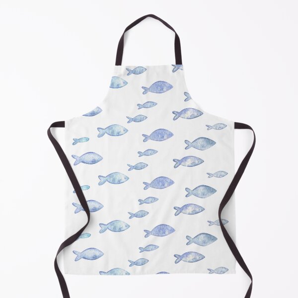 Item preview, lofi painted fish pattern designed and sold by cherry by hs (coucou).