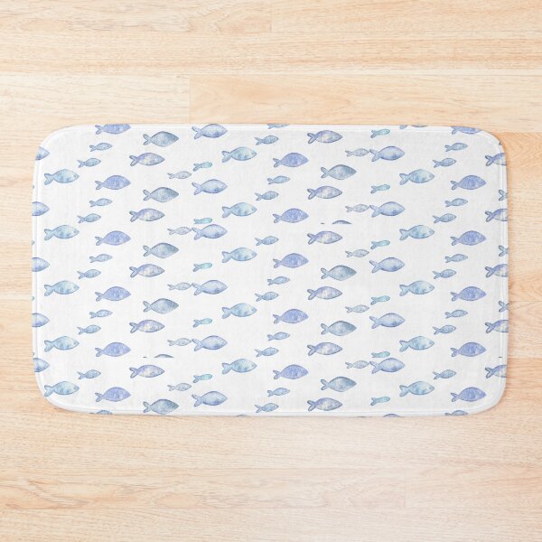 Item preview, lofi painted fish pattern designed and sold by cherry by hs (coucou).