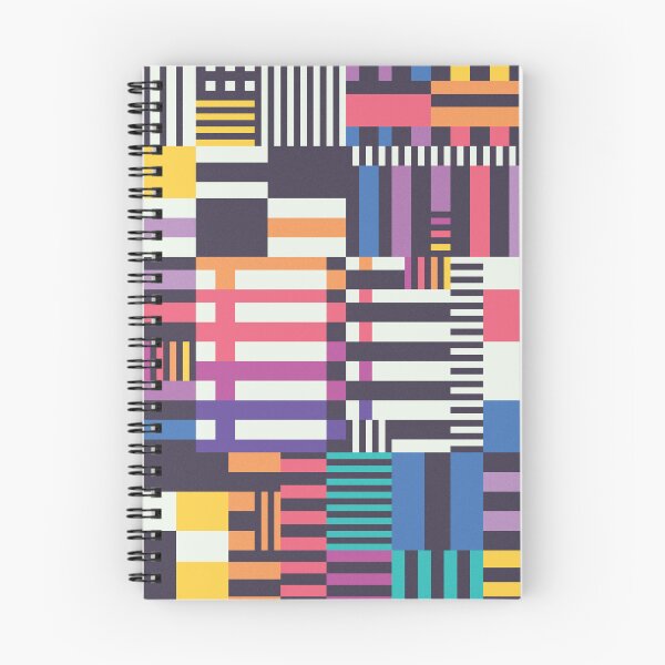Aperçu de l'œuvre Grille spectrale – Beauté codée créée et vendue par designerham.