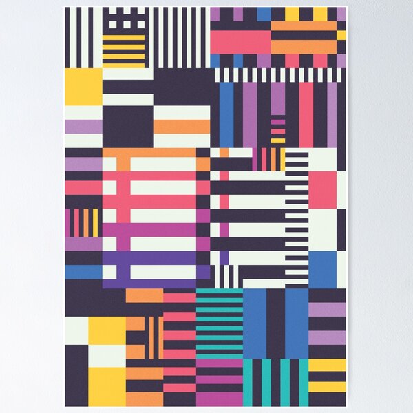 Artikelvorschau, Spectrum Grid - Kodierte Schönheit entworfen und verkauft von designerham.