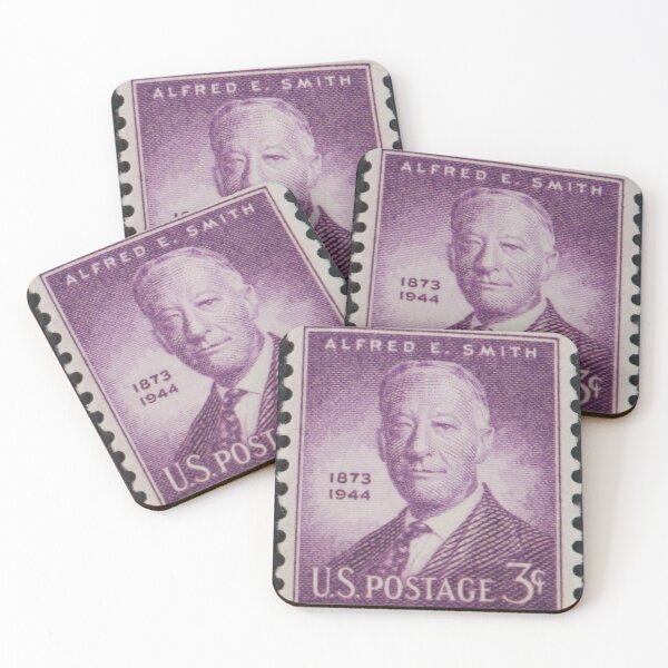 Item preview, Alfred E. Smith (1873-1944), Governor of New York, postage stamp, USA, 1945 designed and sold by Photopat.