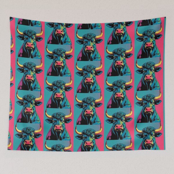 Item preview, Pop art style  bull designed and sold by Dogandesighn.