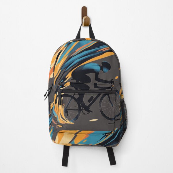 Item preview, Cyclist in High-Speed - Racing Bike Illustration designed and sold by Desireehaz.