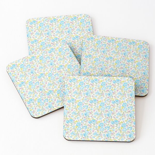 Item preview, Blue and yellow fabric evokes vibrant elegance designed and sold by Yonacreation.