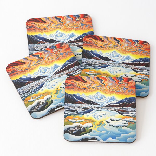 Item preview, Clouds over icy landscape 1 designed and sold by George Hutton Hunter.