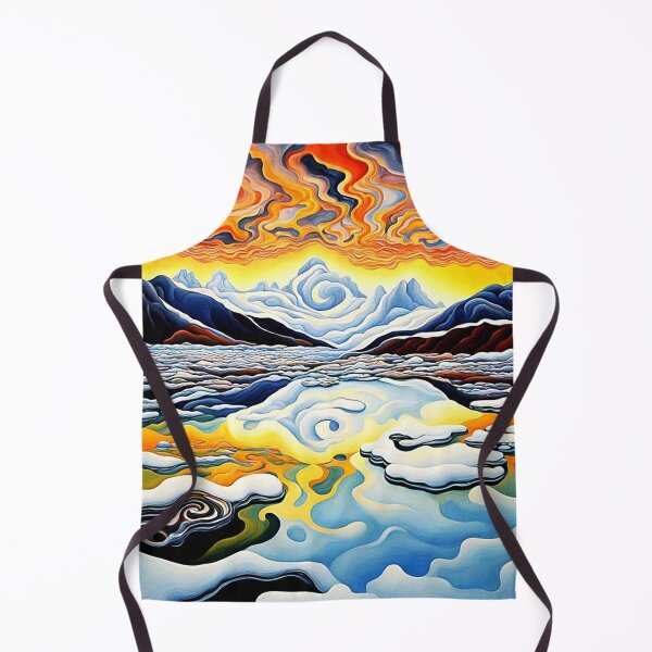 Item preview, Clouds over icy landscape 1 designed and sold by George Hutton Hunter.